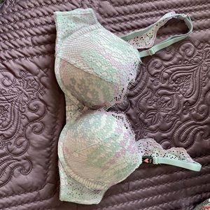Lavender lace bra